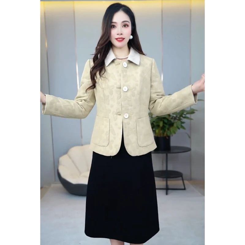 【外套】2821春季新款时尚修身显瘦女装休闲气质洋气外套