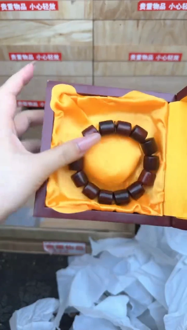 小叶紫檀桶珠商品链接@@YS975