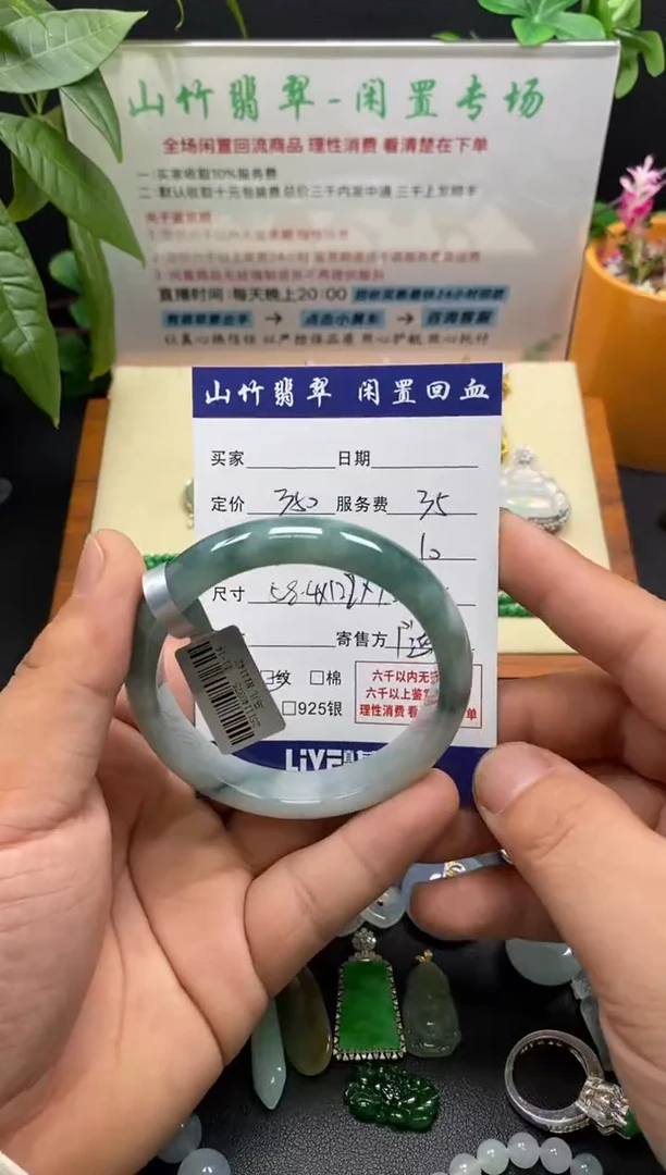 未镶嵌手镯翡翠3001955