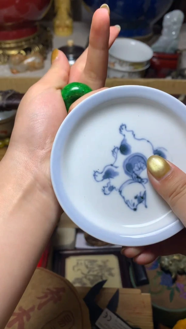 紫砂盖碗瓷器默认微瑕瓷器