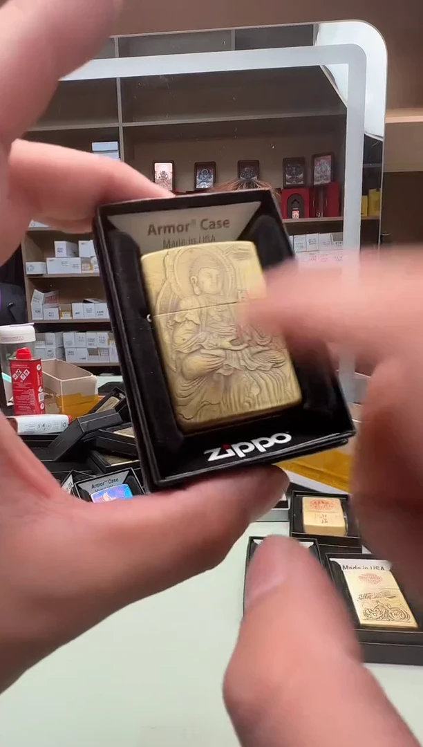 Zippo打火机168大日如来悟