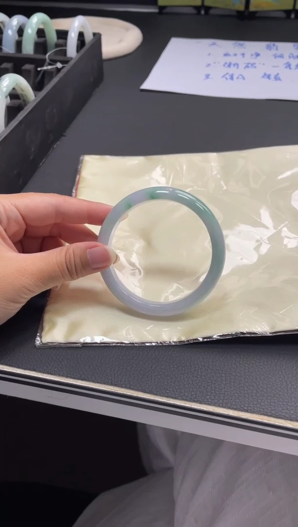 未镶嵌手镯翡翠17#天然缅甸A货翡翠手镯58-60圈口