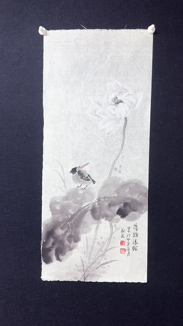 【闪购商品】国画水墨花鸟八大