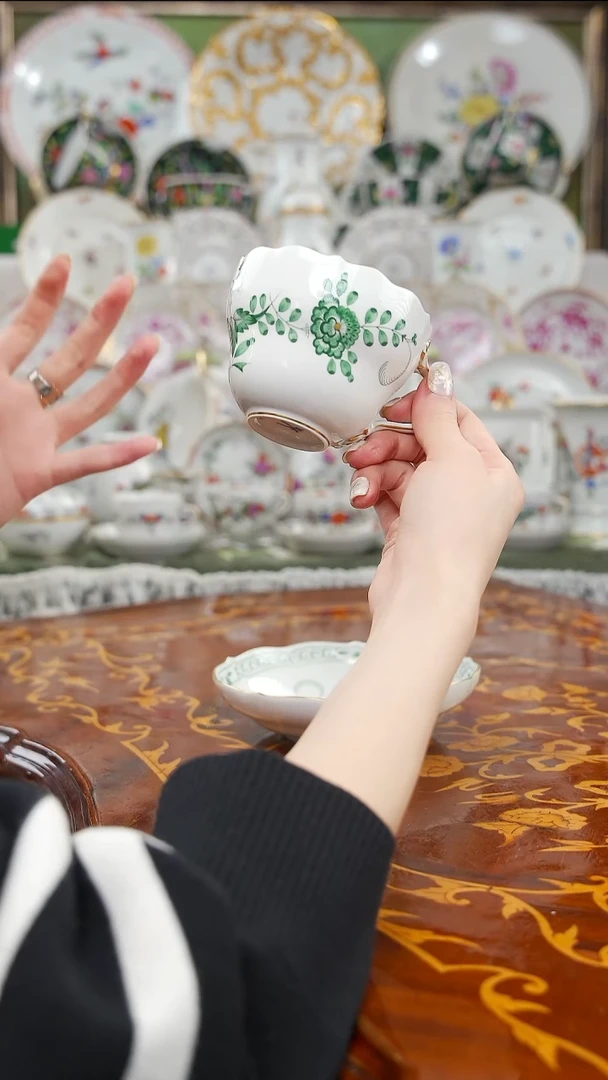 骨瓷婷婷中古瓷器如图所示79