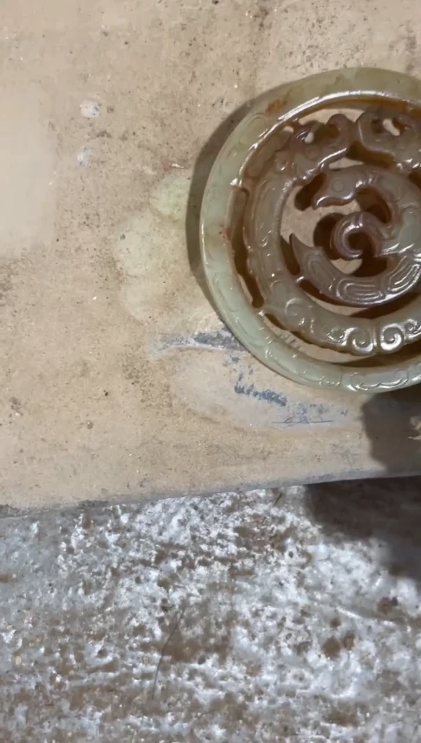 瓷片手工，手绘，陶瓷