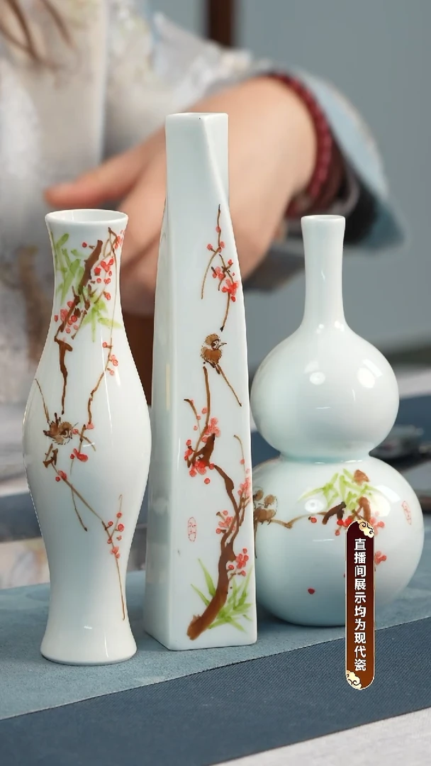 摆件瓷刘遂生 喜上眉梢