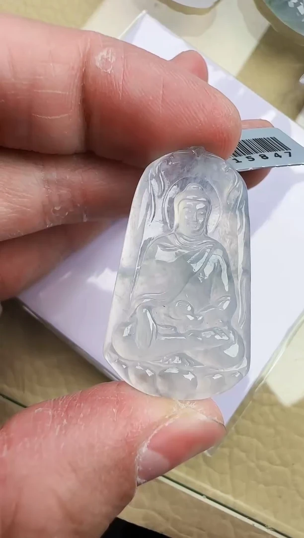 颈饰未镶嵌翡翠缅甸翡翠a货