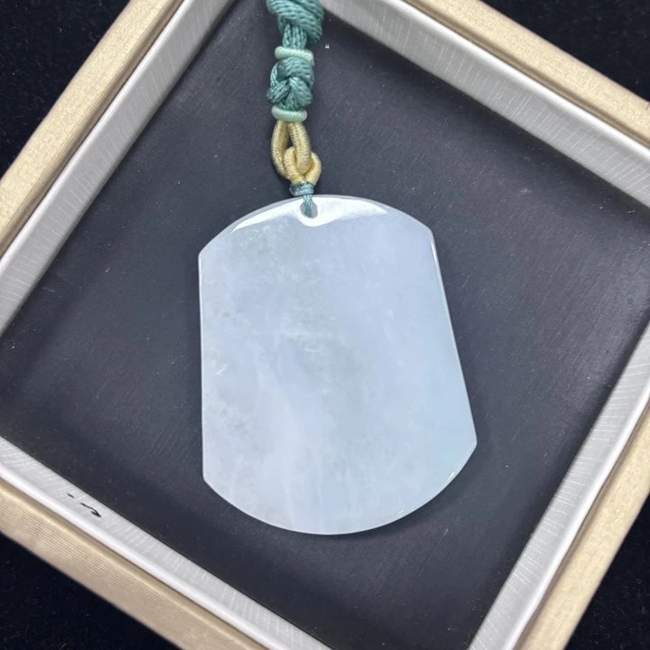 翡翠无事牌吊坠拍一个发一个 多样性发货-550521