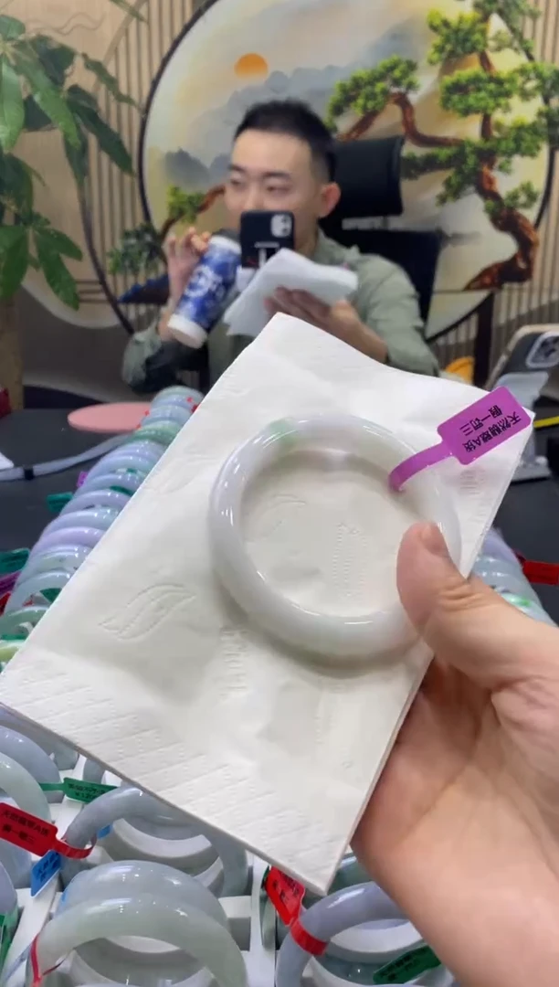 未镶嵌手镯翡翠3891