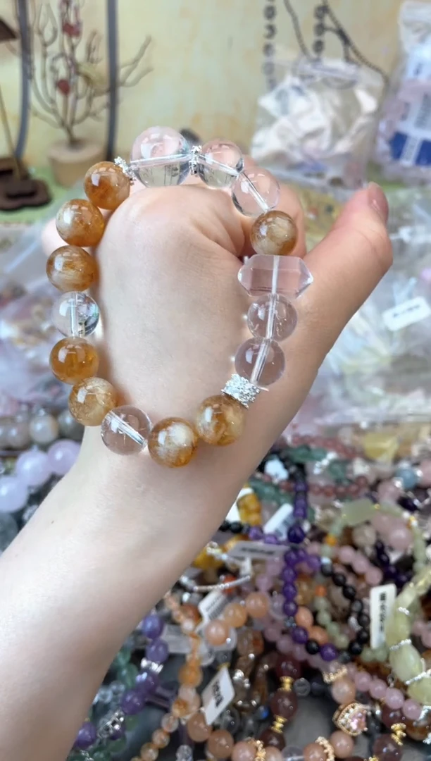 水晶手链未镶嵌410手串