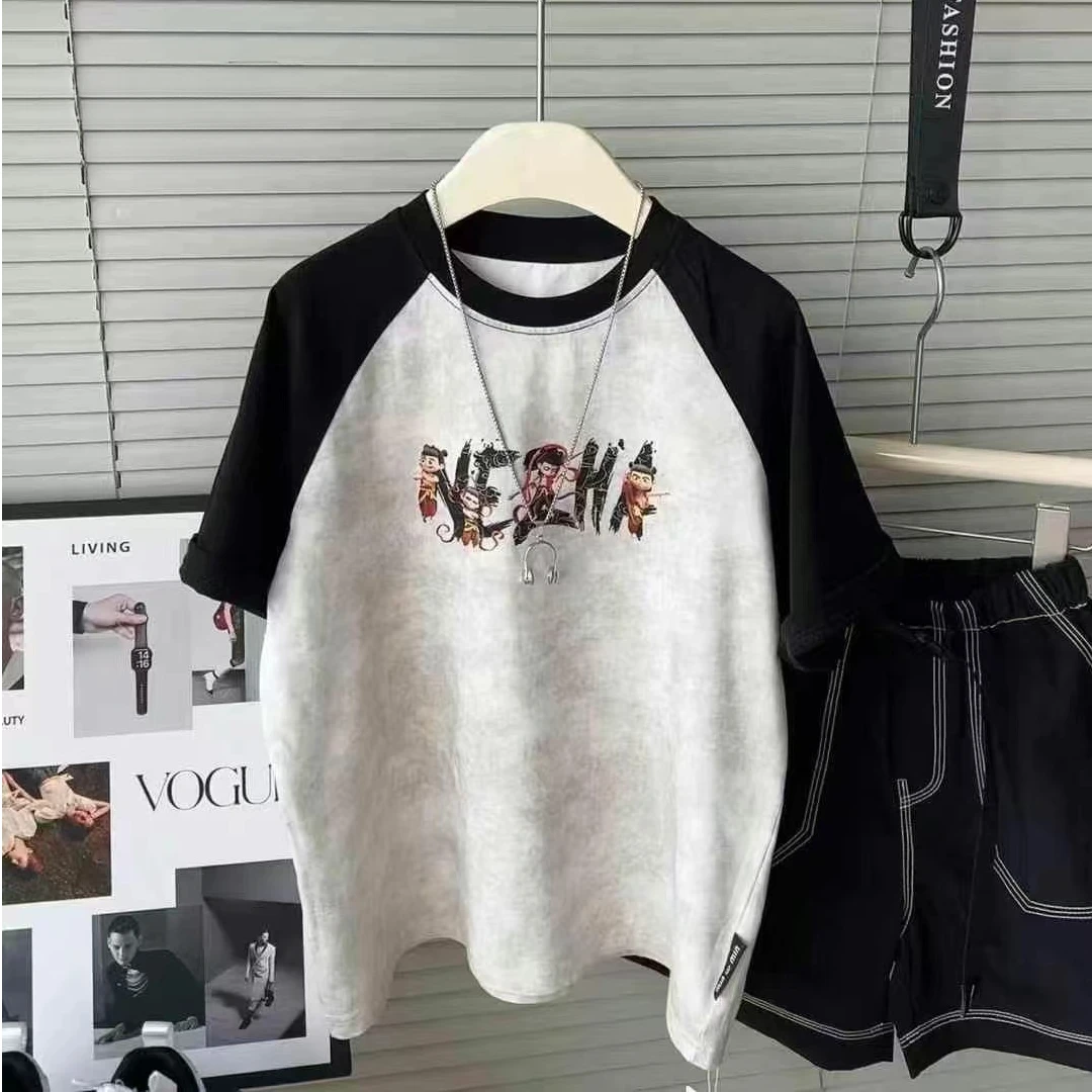 《胖哥》时尚休闲百搭夏季短袖9868