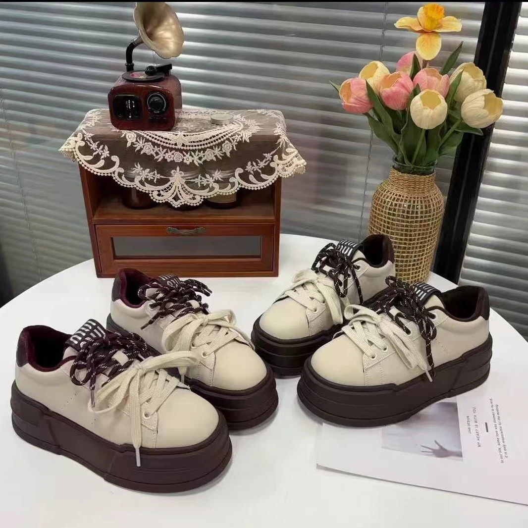 韩版松糕底板鞋（加绒）