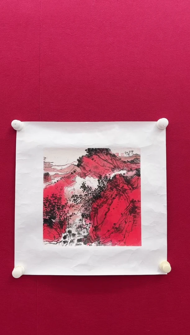 【闪购商品】国画X-刘老师忠义-绘画作品-888