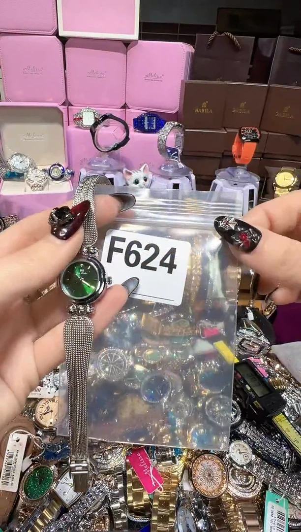 石英机芯不锈钢不锈钢直播定闪专用