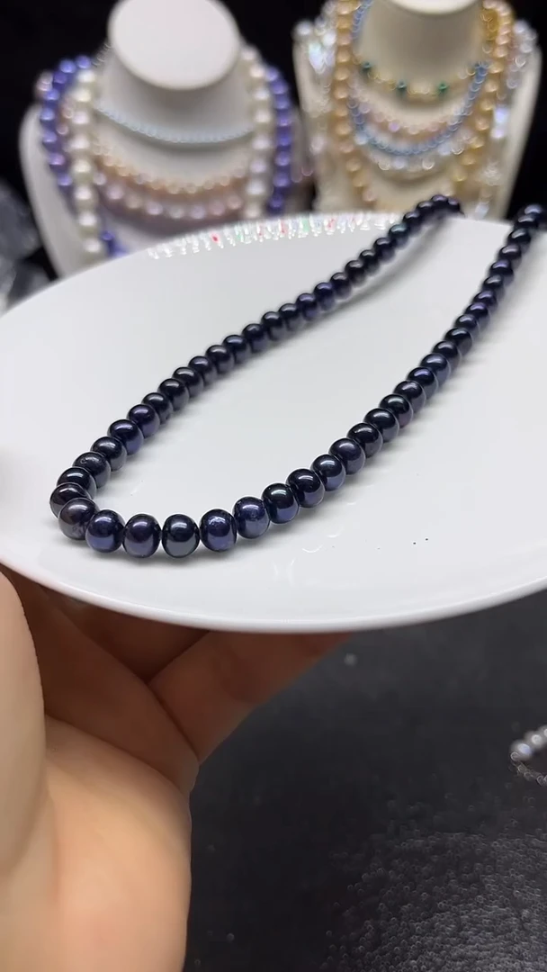 颈饰未镶嵌淡水珍珠多人