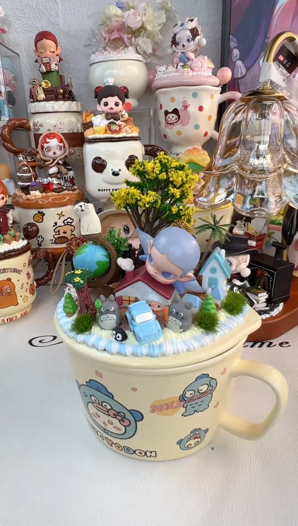 瓷正版大娃手工杯子