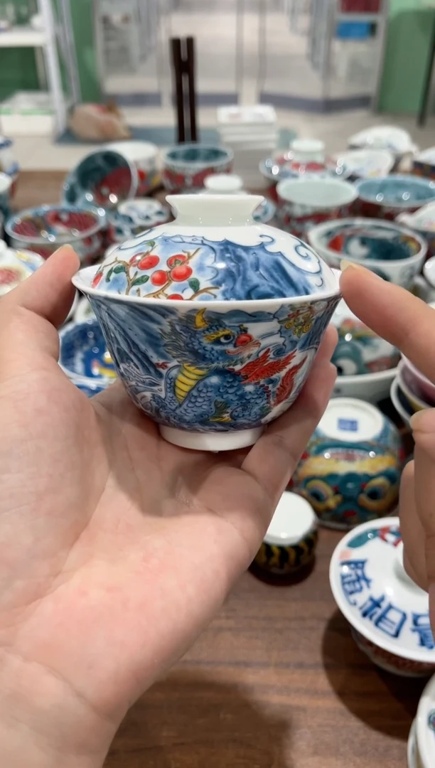 拙明院（微瑕价格）盖碗