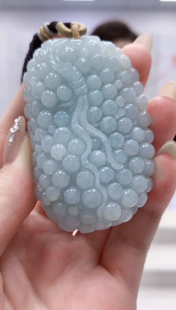 未镶嵌定制翡翠4829jw-毛货挂件59