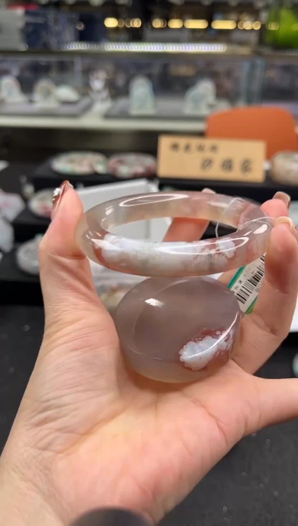 未镶嵌手镯石英质玉53圈口（赠品镯心）6511476