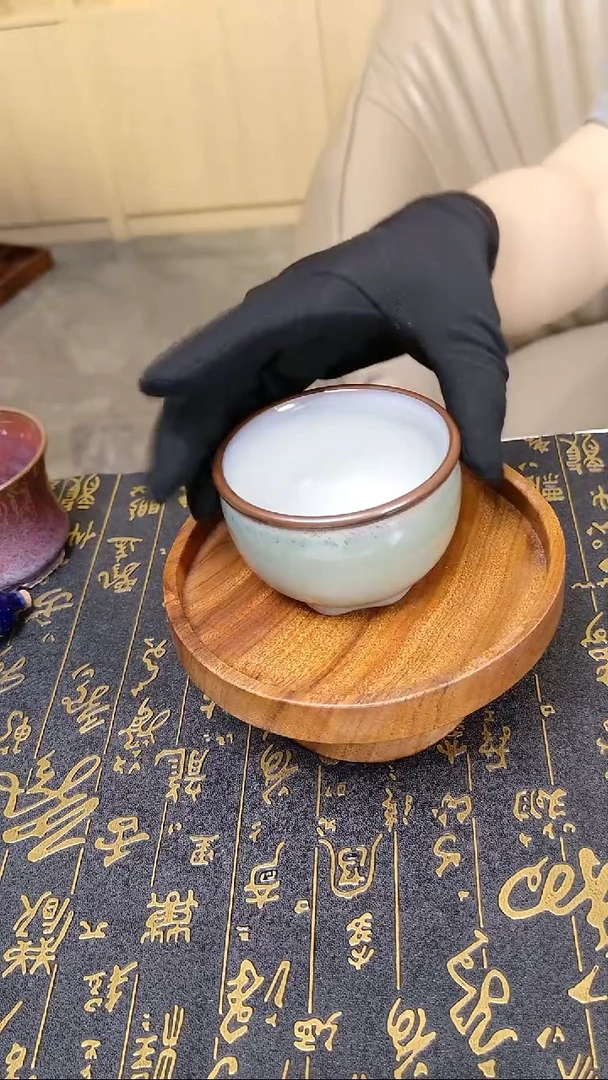 摆件钧瓷 主人杯  微瑕