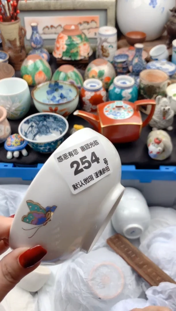 【闪购商品】瓷片254号九姑娘工艺品瓷器