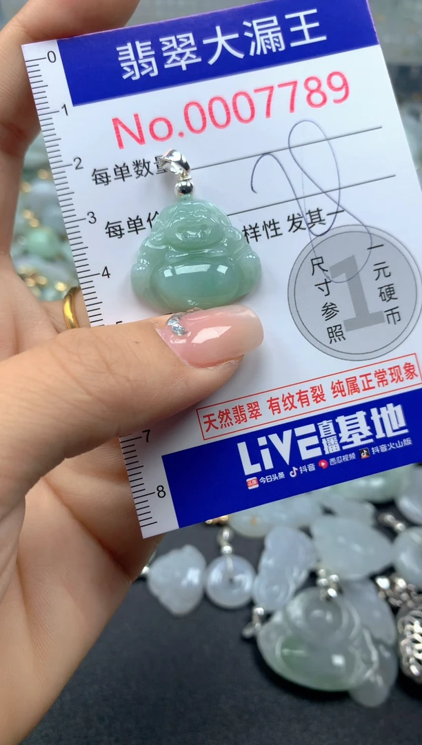 颈饰未镶嵌翡翠7789