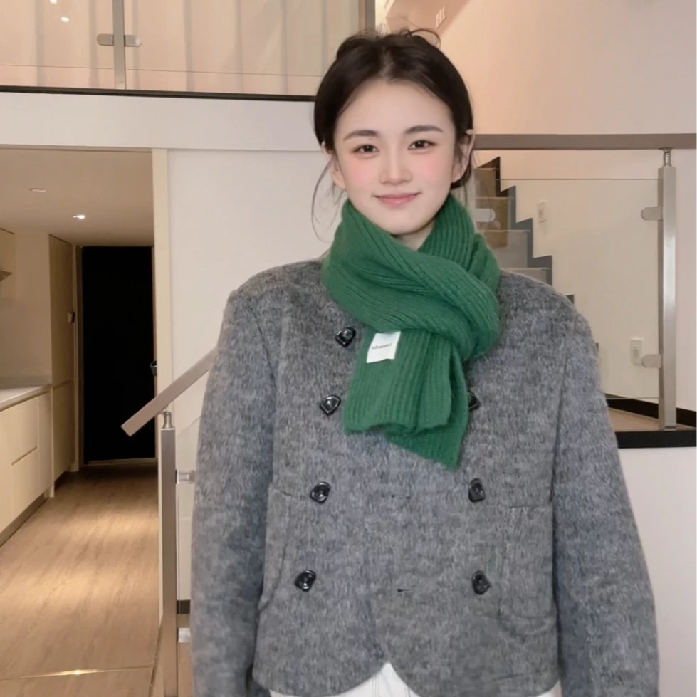 围巾女秋冬季保暖围脖百搭气质款加厚韩版