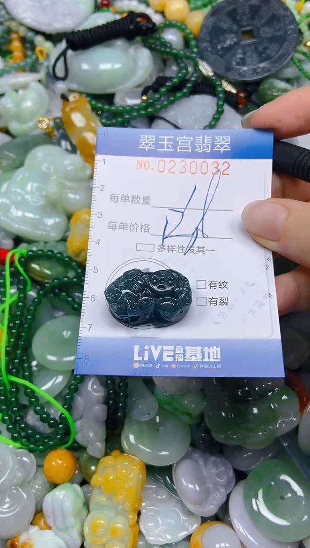 颈饰未镶嵌翡翠闪购0230032