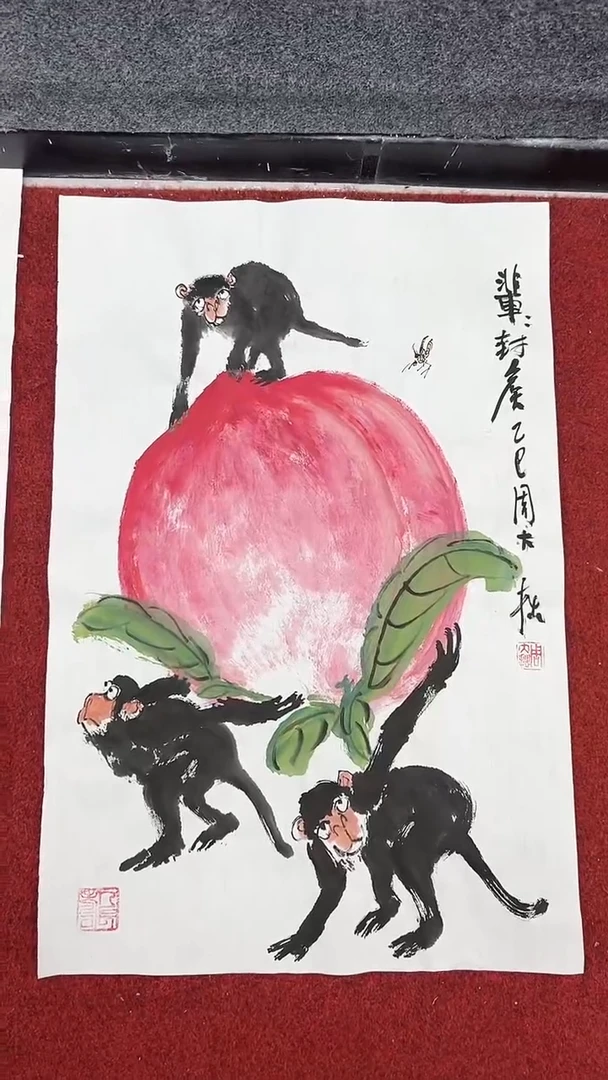 国画周大拙/国画/花鸟