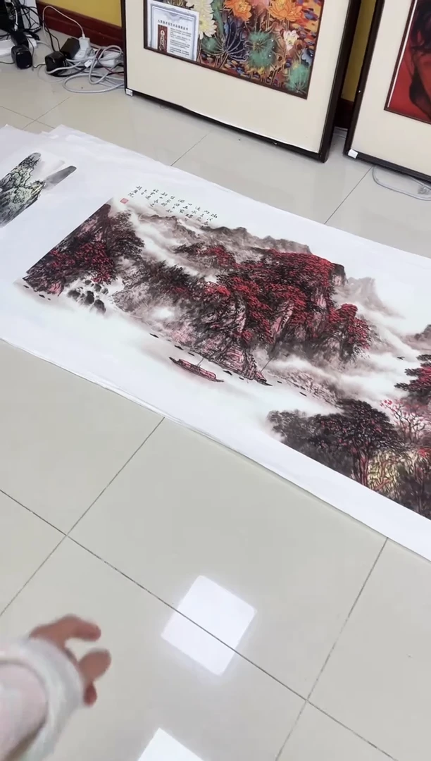 国画九霄甄选国画作品zhb