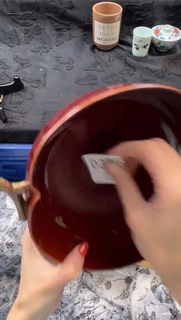 瓷片猫*       D335