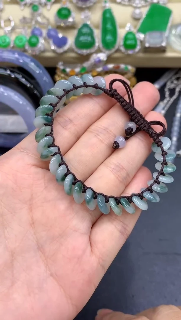 未镶嵌手绳翡翠307-中国好珍宝