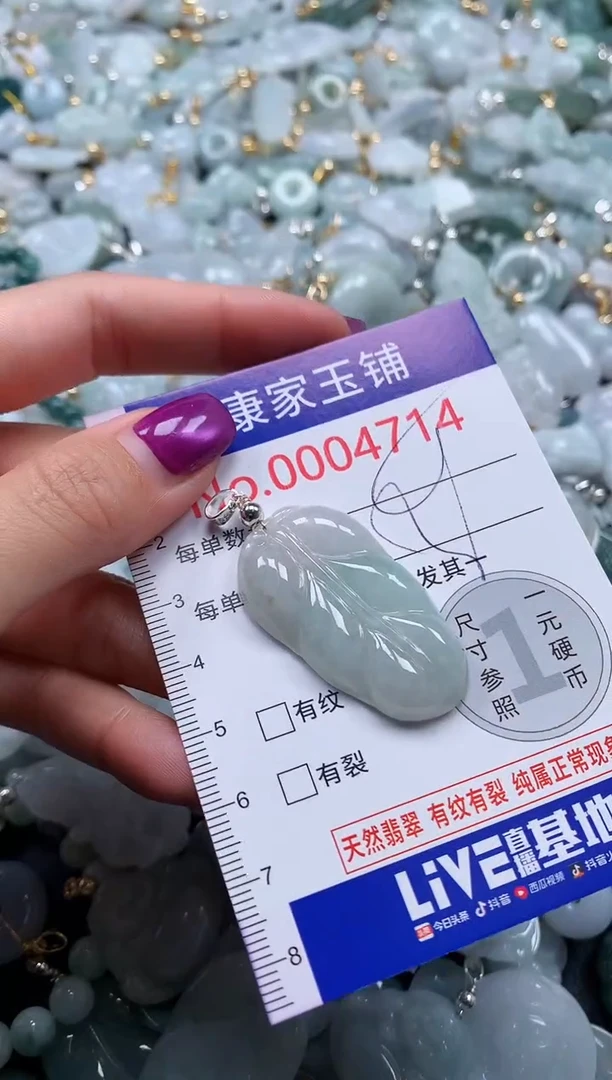 颈饰未镶嵌翡翠4714