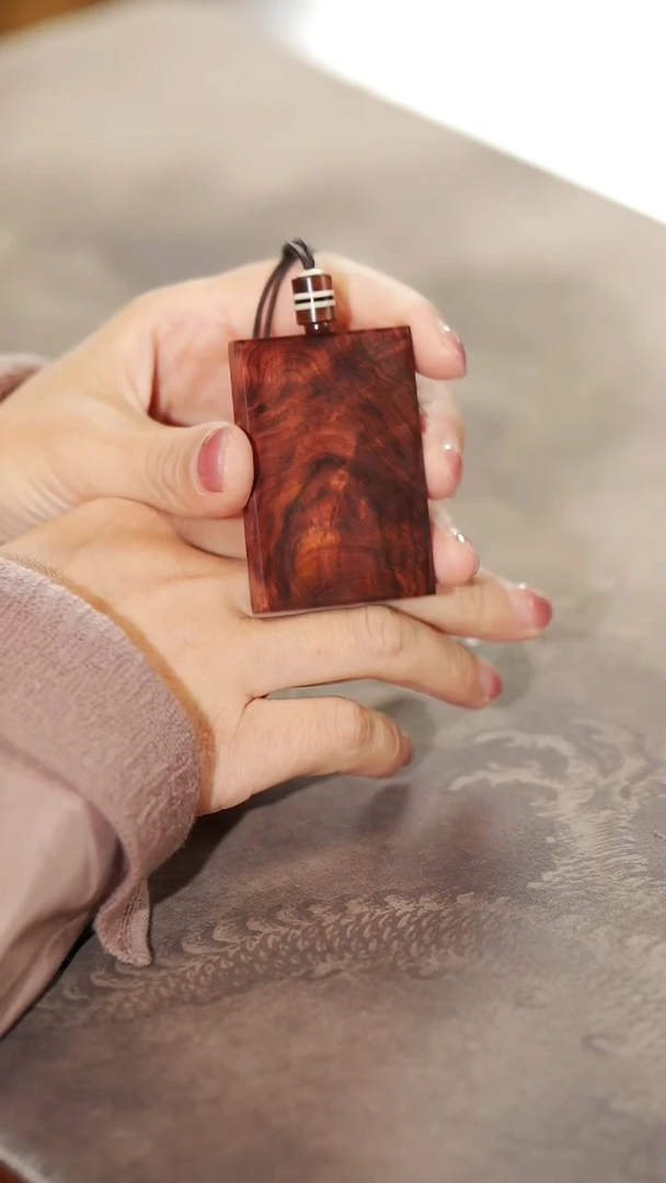 黄花梨/降香黄檀平安无事牌吊坠