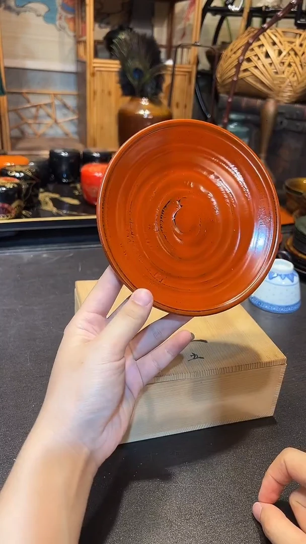 壶承单片 大漆漆器大漆漆器大漆漆器