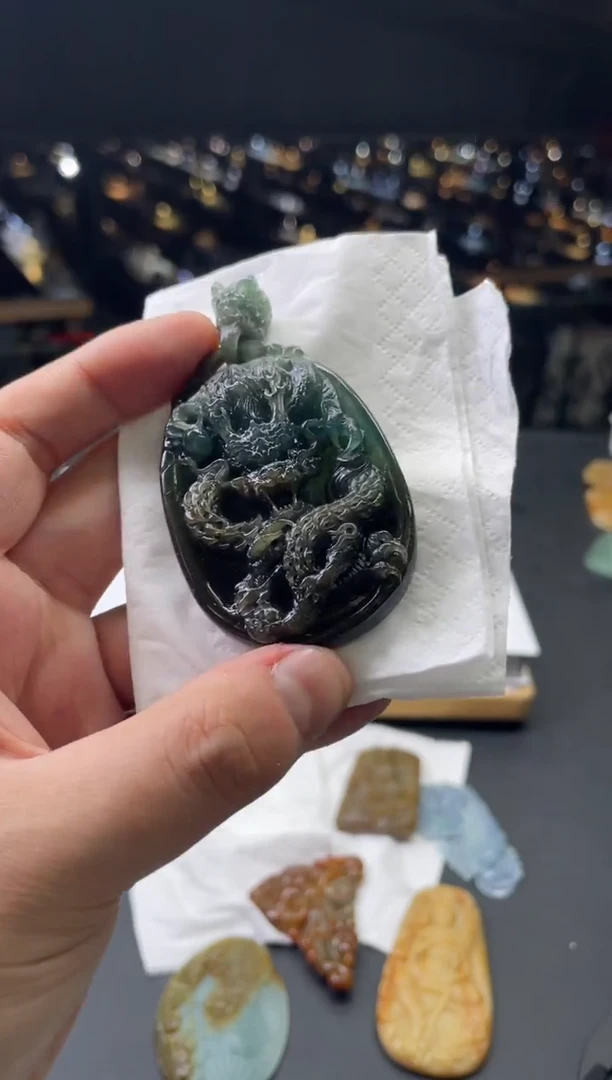 未镶嵌定制翡翠浪****浪101979