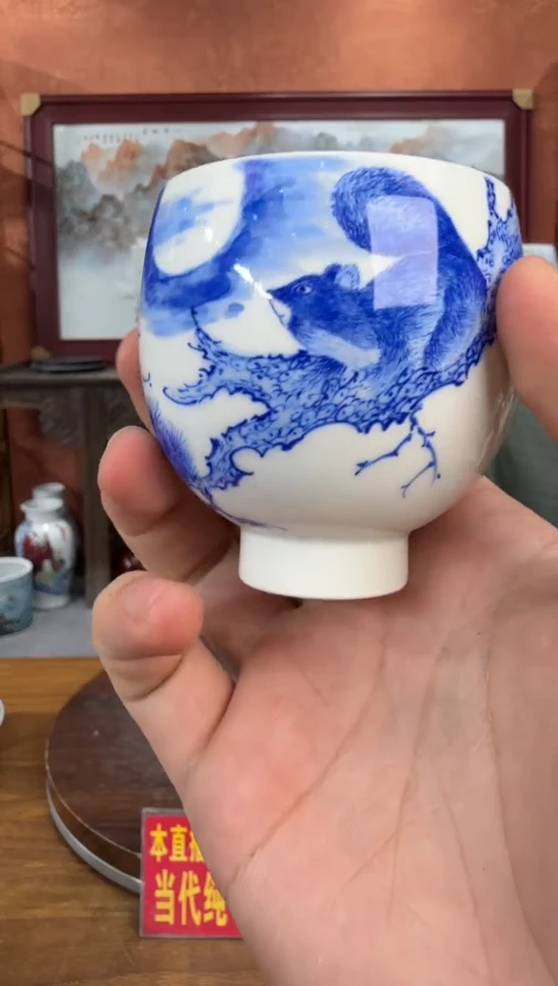 吴义松陶盟手工手绘陶瓷编码：