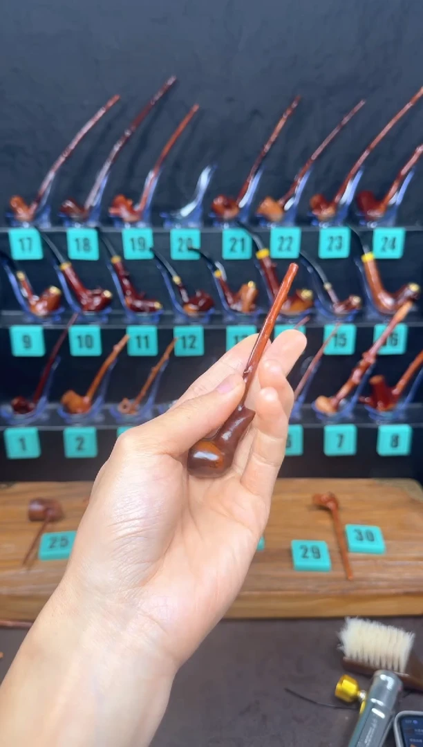 一物一图檬子木手工香烟嘴
