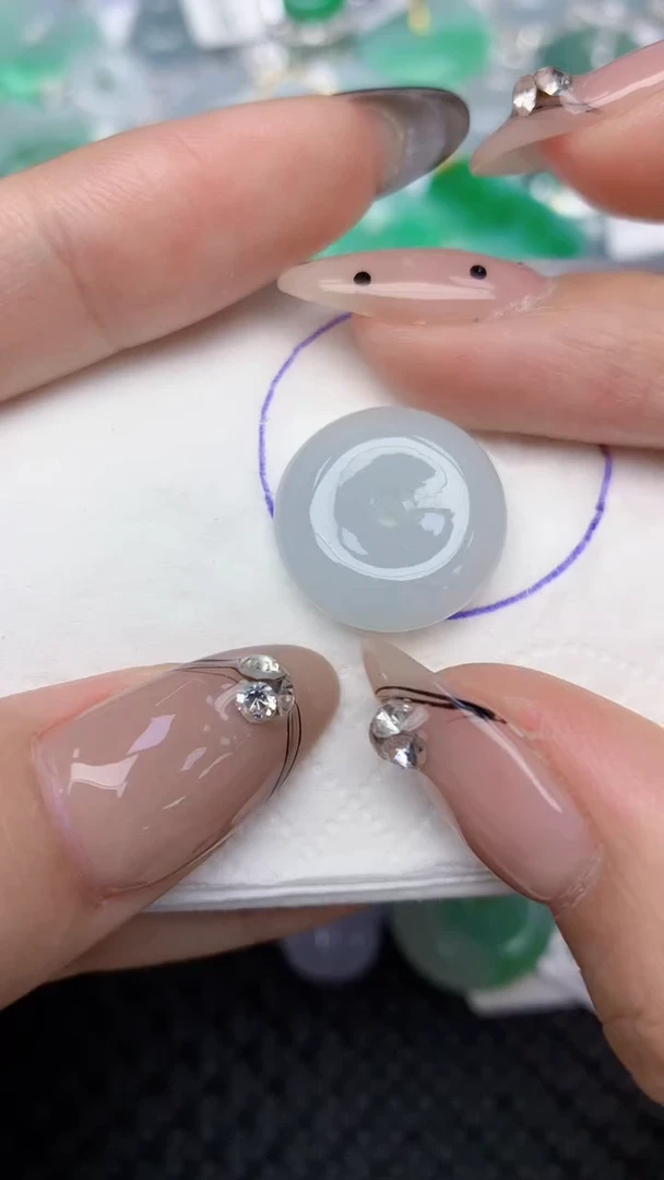 颈饰未镶嵌翡翠天然缅甸翡翠a货百元以上9元证书费自理