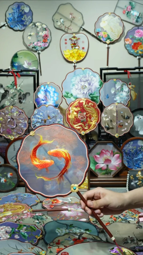 刺绣纯手工苏绣艺术品