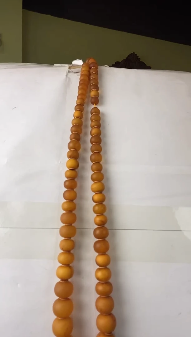琥珀颈饰未镶嵌多样性发一