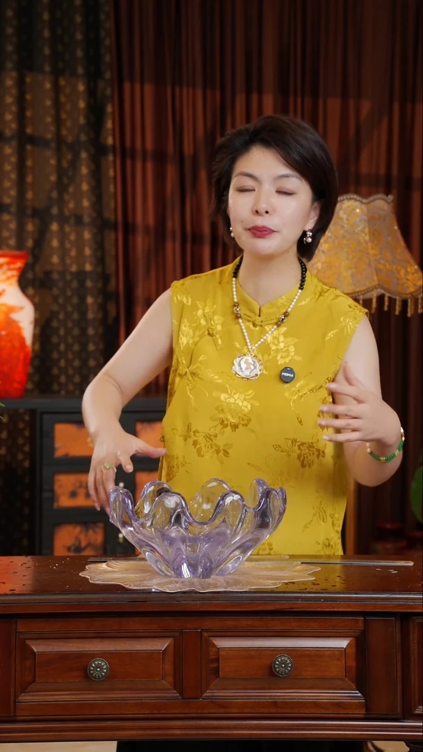 琉璃手工艺品无*忧紫韵