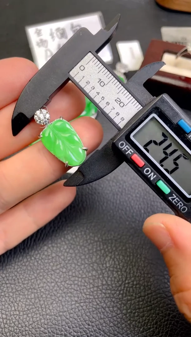 翡翠银S925镶嵌吊坠(不含链)吊坠