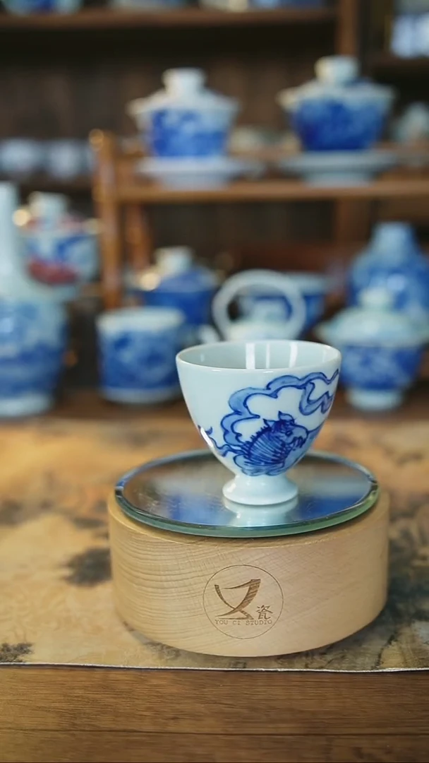 15景德镇手工手绘茶具