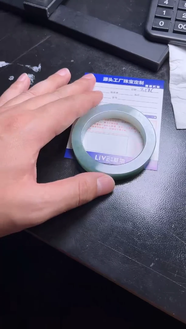 【闪购商品】定制翡翠手镯未镶嵌定制产品不退不换