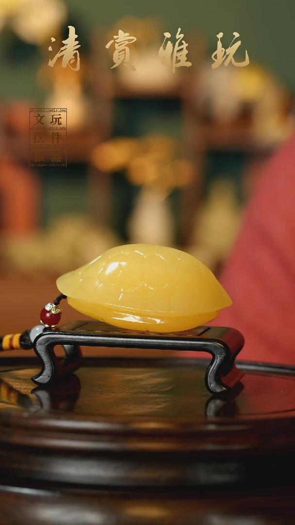 玉《富甲天下》手把件摆件