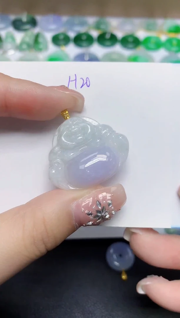 颈饰未镶嵌翡翠天然缅甸翡翠A货翡翠百元以上9元证书费自理