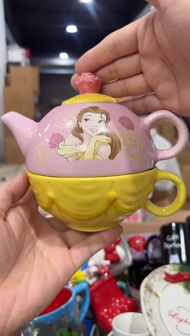 瓷片陶瓷贝尔子母壶