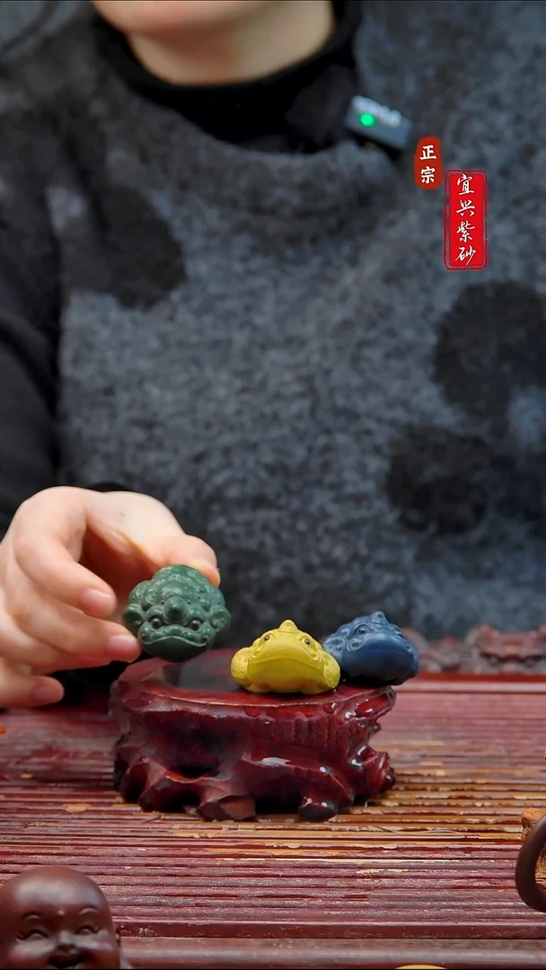 紫砂茶宠宜兴紫砂茶宠摆件