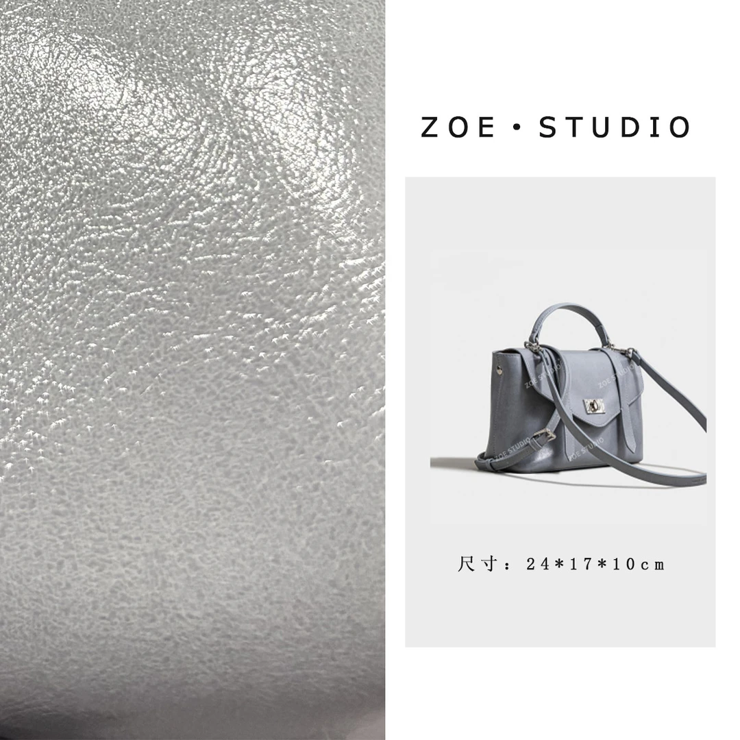 【佐伊甄选】SK-62771-冰岛蓝轻奢女士经典小众斜挎斜跨包包